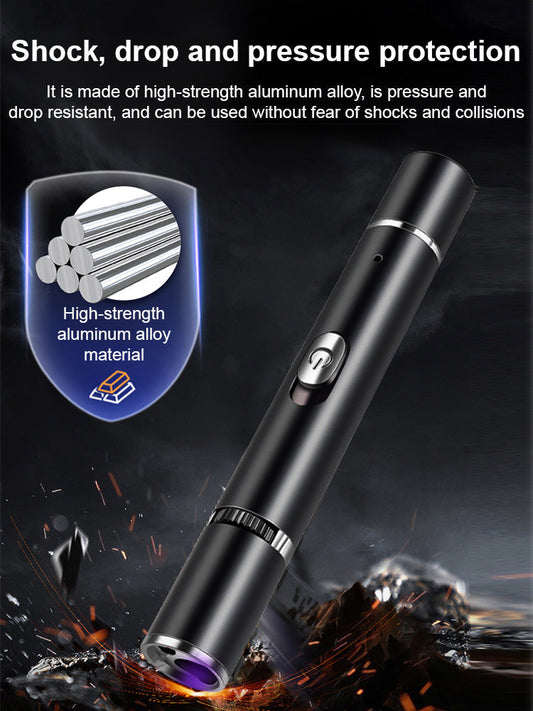 🔦 High-intensity precision light tool ✨Designed for long-distance pointing, outdoor signaling, and ⚡professional applications, delivering a strong, focused beam with long-lasting rechargeable power 🔋🌌